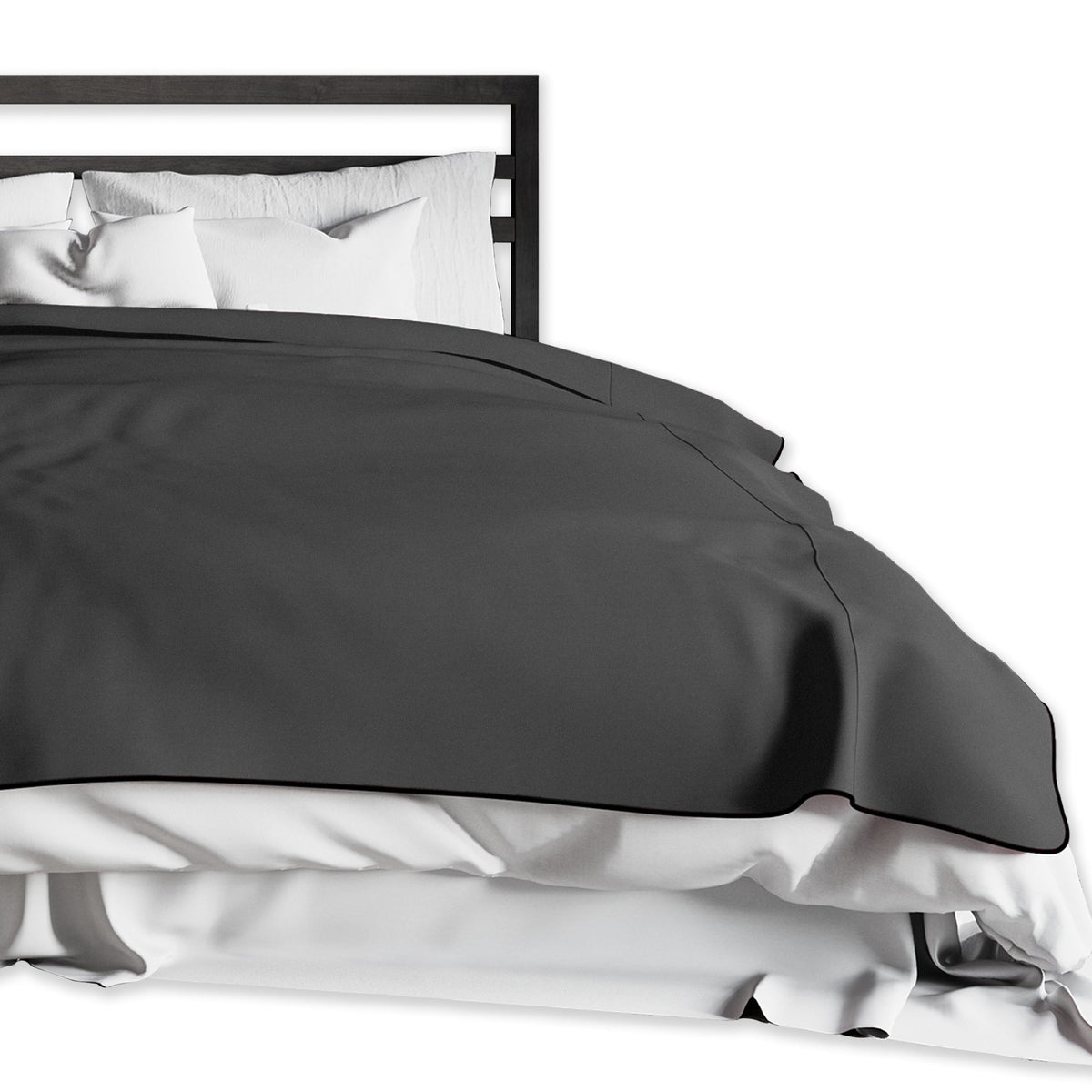 Fascinator Lush Throw - King Size (Black)