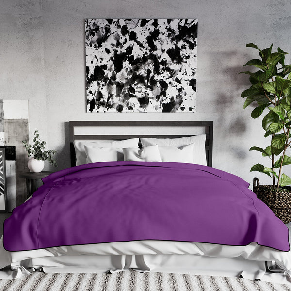 Fascinator Lush Throw - King Size (Purple)