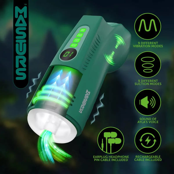 Masturs Ayla Forest Warrior - AR Auto Stroker