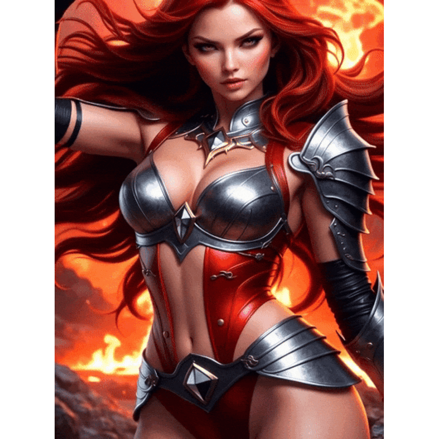 Masturs Solara Fire Sorceress - AR Auto Stroker