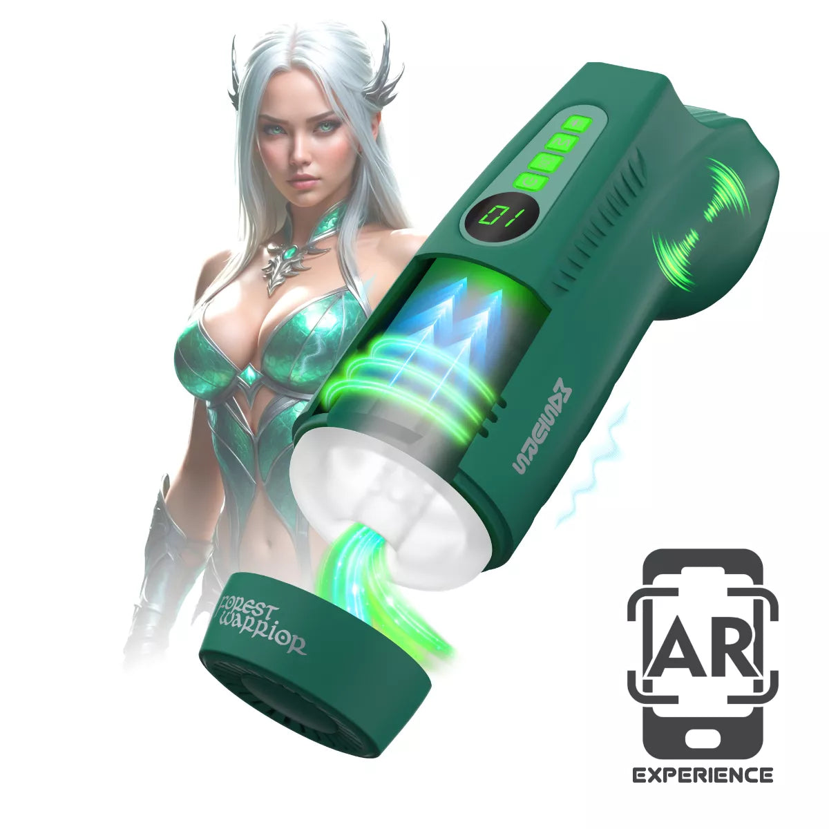 Masturs Ayla Forest Warrior - AR Auto Stroker