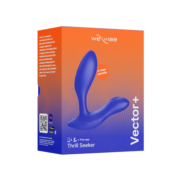 We-Vibe Vector+ - Anal Vibe (Blue)