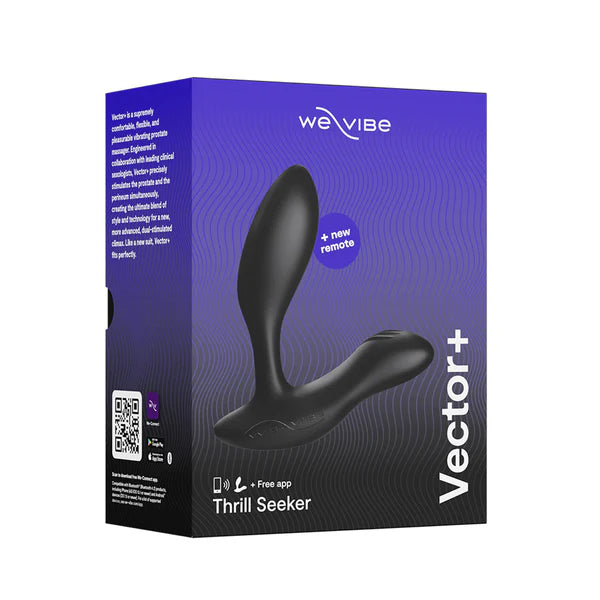 We-Vibe Vector+ - Anal Vibe (Black)