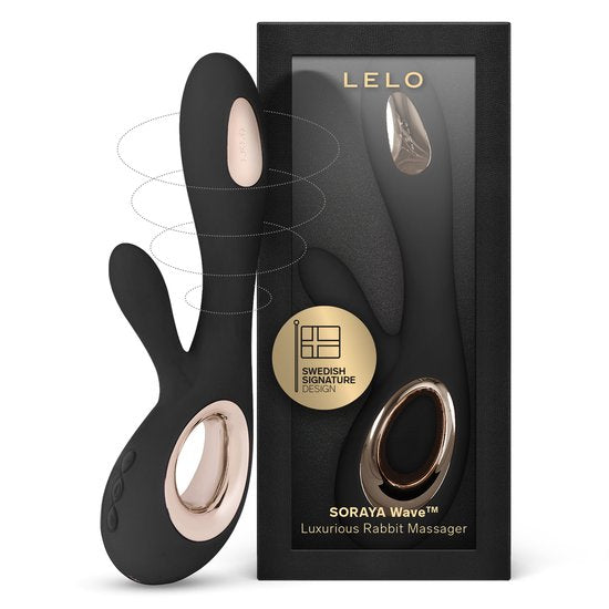 Lelo Soraya Wave - Rabbit Vibe (Black)