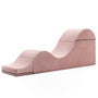 Aria Flip Chaise - Convertible Sex Chair & Bed Bench (Rose)
