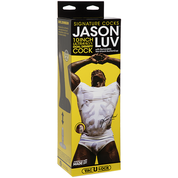 Doc Johnson Jason Luv - 10 Inch Signature Cock