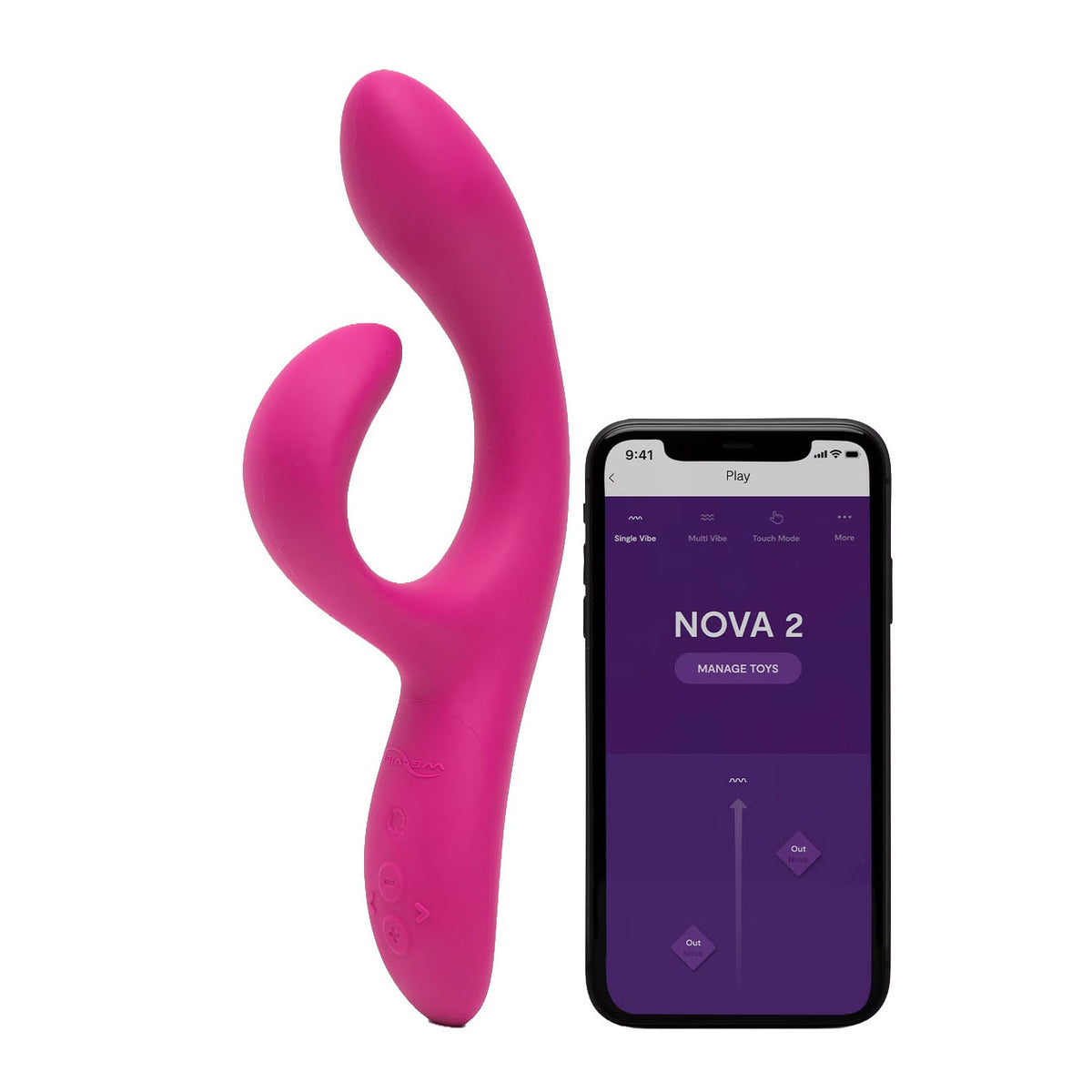 We-Vibe Nova 2 - Rabbit Vibe (Fuchsia)