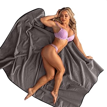Fascinator Lush Throw - King Size (Grey)
