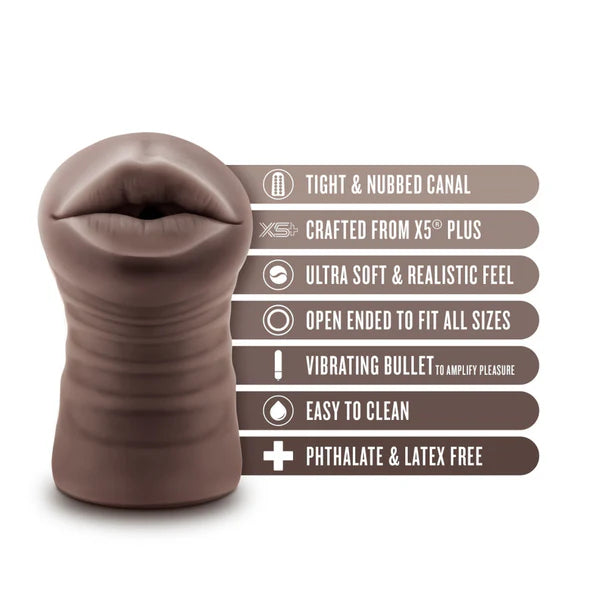 EnLust Krystal - AI Vibrating Mouth Masturbator