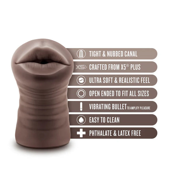 EnLust Krystal - AI Vibrating Mouth Masturbator