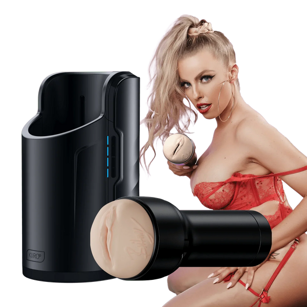Kiiroo FeelBritney - Automatic Stroker  + Keon Combo Set