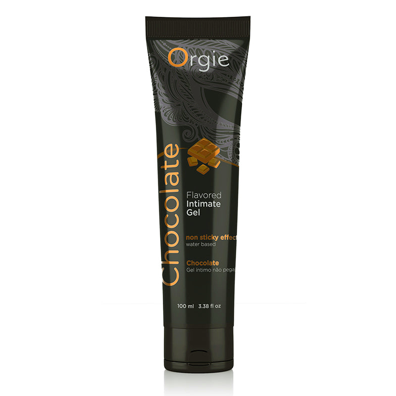 Orgie Lube Tube - Chocolate Water Based Lube (3.38oz)