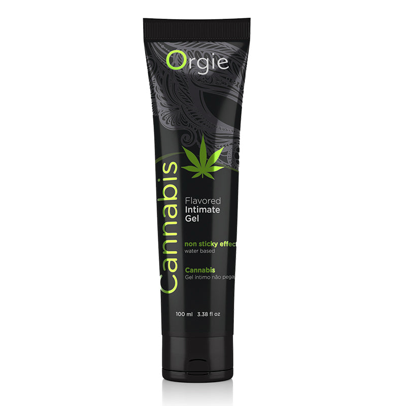 Orgie Lube Tube - Cannabis Water Based Lube (3.38oz)