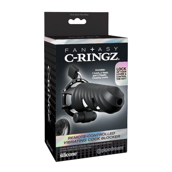 Pipedream Fantasy C-Ringz - Vibrating Chastity Cage