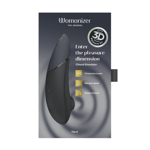 Womanizer Next - 3D Pleasure Air Simulator (Black)