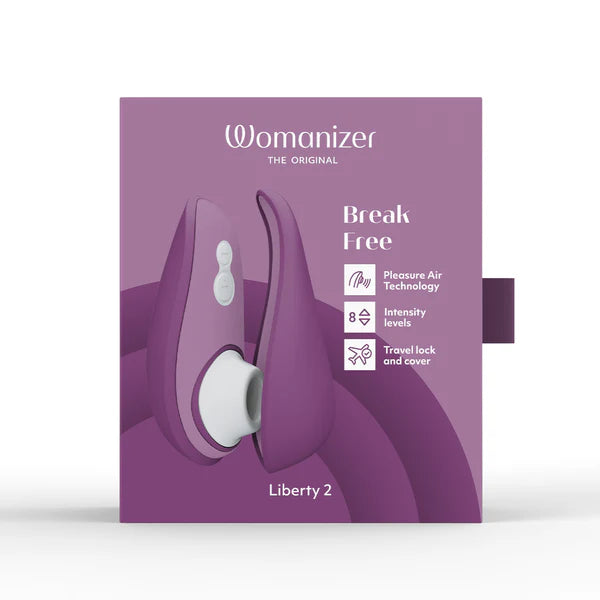 Womanizer Liberty 2 - Clitoral Stimulator (Purple)