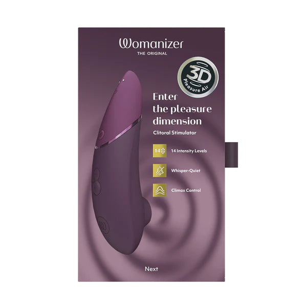Womanizer Next - 3D Pleasure Air Simulator (Dark Purple)