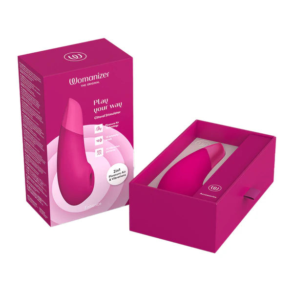 Womanizer Enhance - Pleasure Air Vibe (Vibrant Pink)