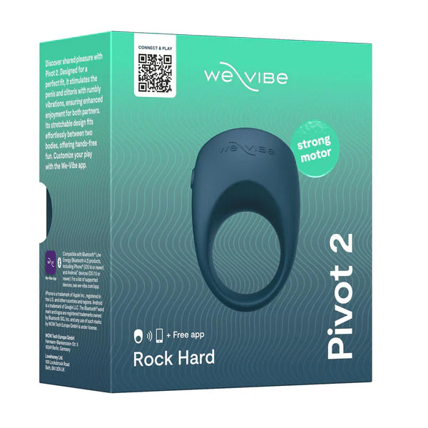 We-Vibe Pivot 2 - Cock Ring Vibe (Slate)