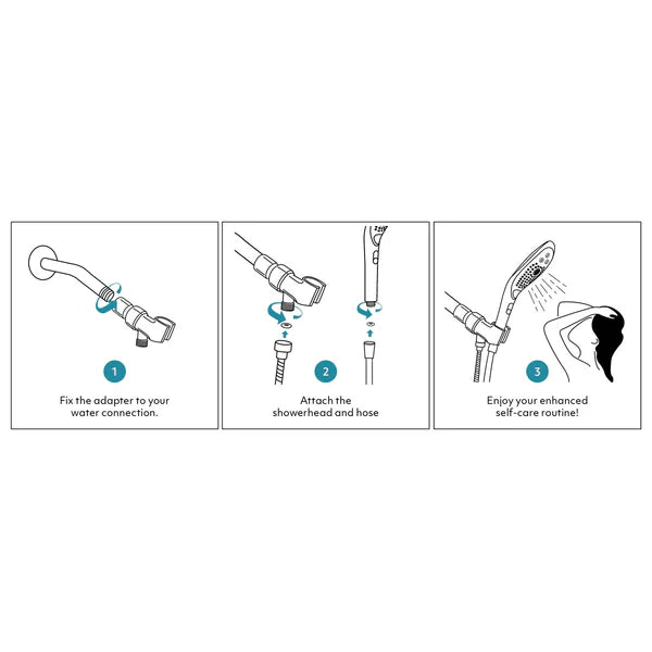 Womanizer Wave - Shower Head (Chrome)