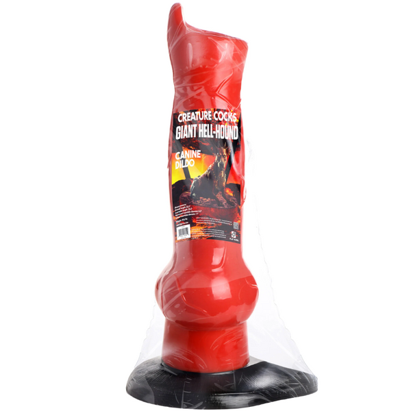 Hell-Hound Canine Penis GIANT 3' Dildo