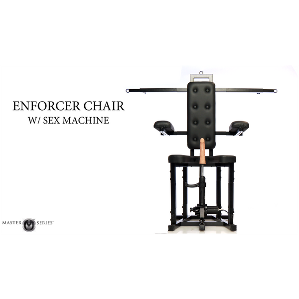 Enforcer Chair with Sex Machine