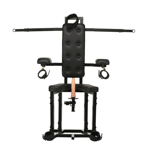 Enforcer Chair with Sex Machine