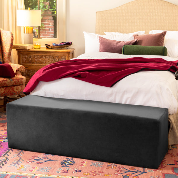Aria Flip Chaise - Convertible Sex Chair & Bed Bench (Black)
