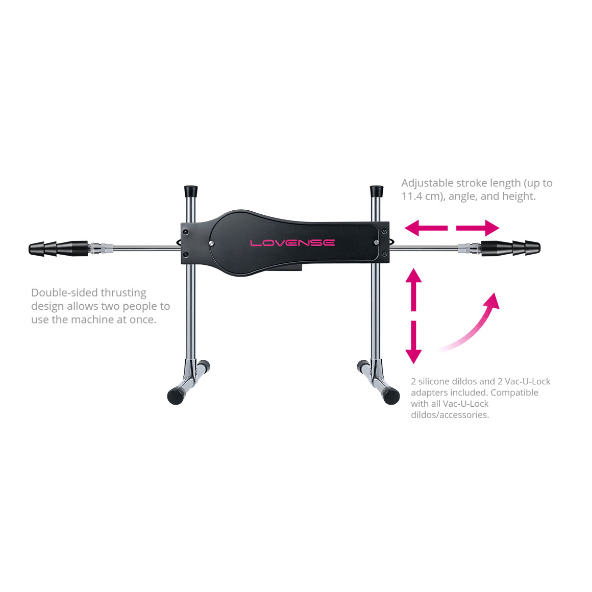 Lovense - Double Ended Sex Machine