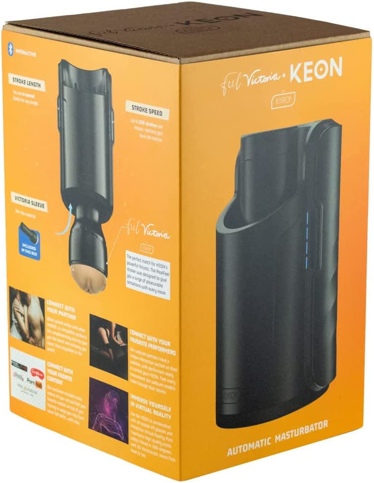 Kiiroo FeelVictoria - Automatic Stroker + Keon Combo Set