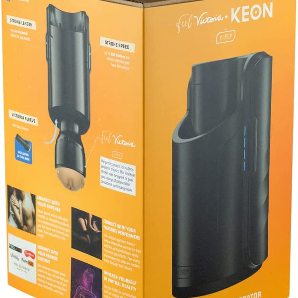 Kiiroo FeelVictoria - Automatic Stroker + Keon Combo Set