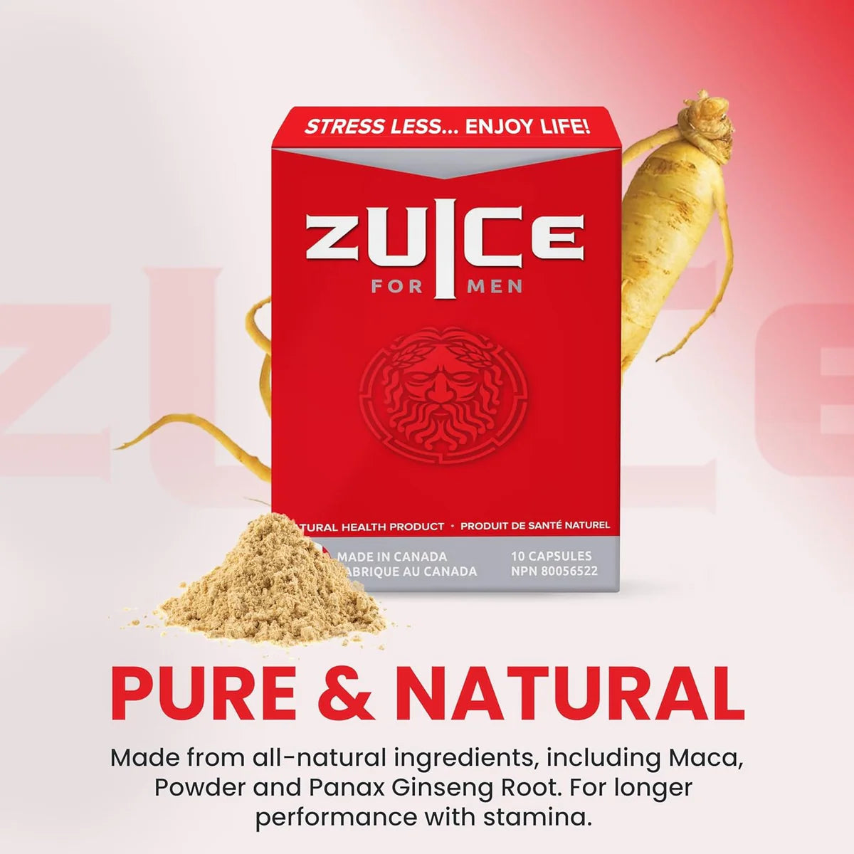 Zuice for Men - 10 Performance Capsules
