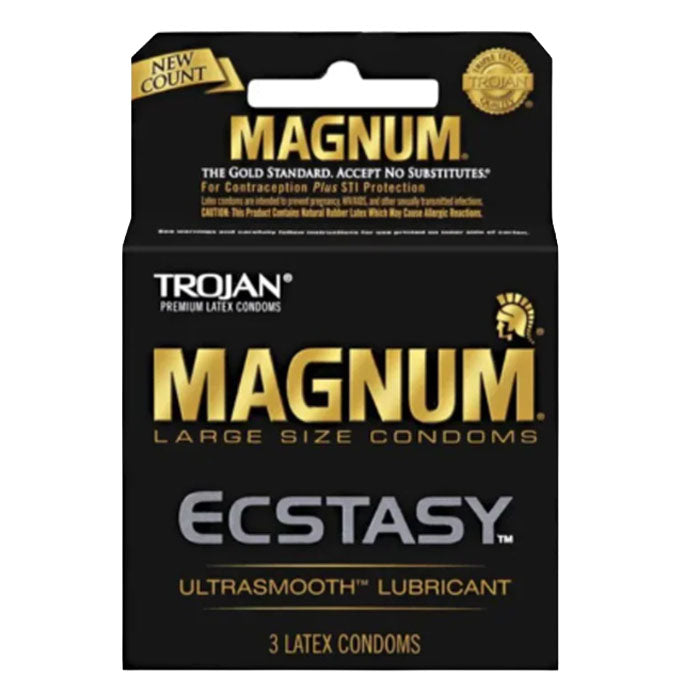 Magnum - Ecstasy Condoms 3Pk