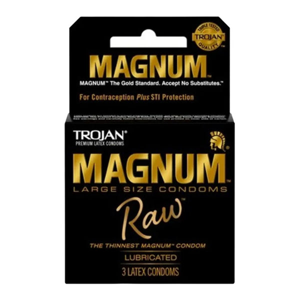Magnum - Raw Condoms 3Pk