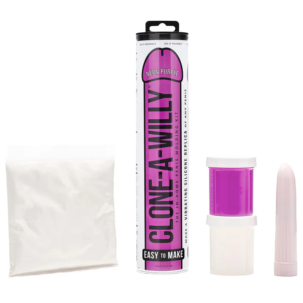 Clone-A-Willy - Vibrating Mold Kit (Neon Purple)