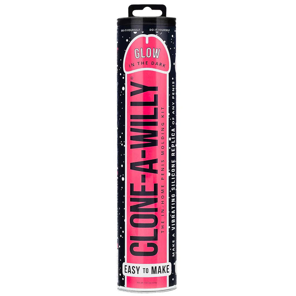 Clone-A-Willy - Vibrating Mold Kit (Glow in Dark Pink)