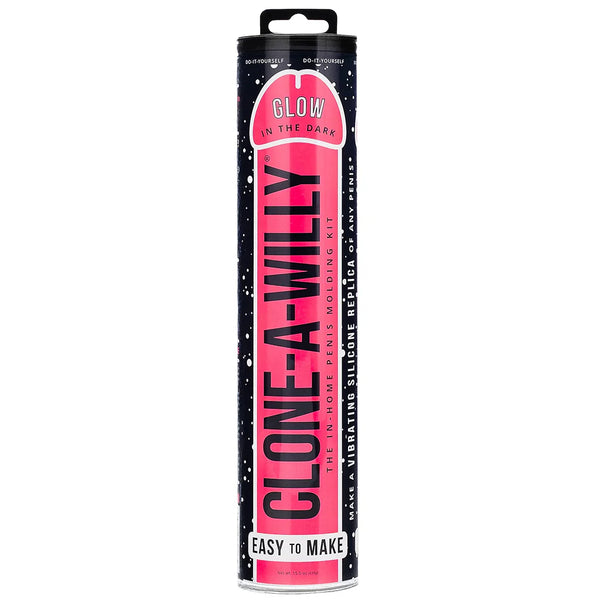 Clone-A-Willy - Vibrating Mold Kit (Glow in Dark Pink)