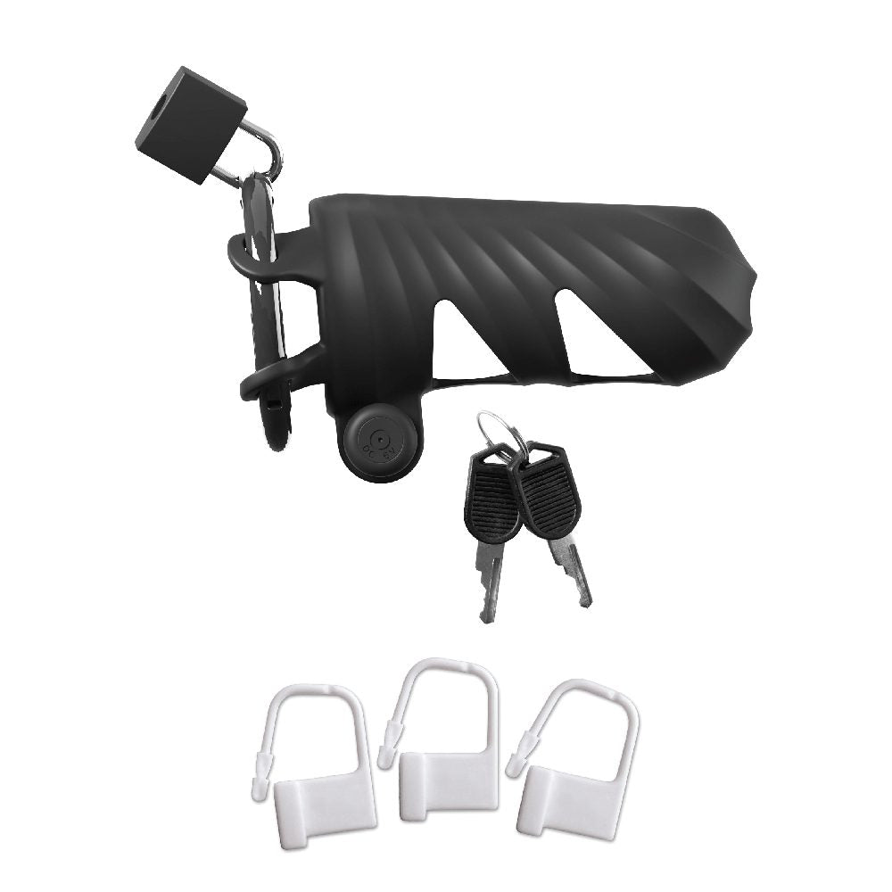 Pipedream Fantasy C-Ringz - Vibrating Chastity Cage