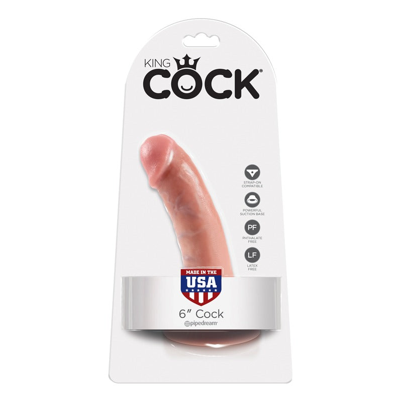 King Cock - 6 inch Realistic Dildo