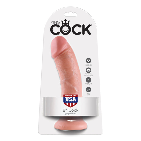 King Cock - 8 inch Realistic Dildo
