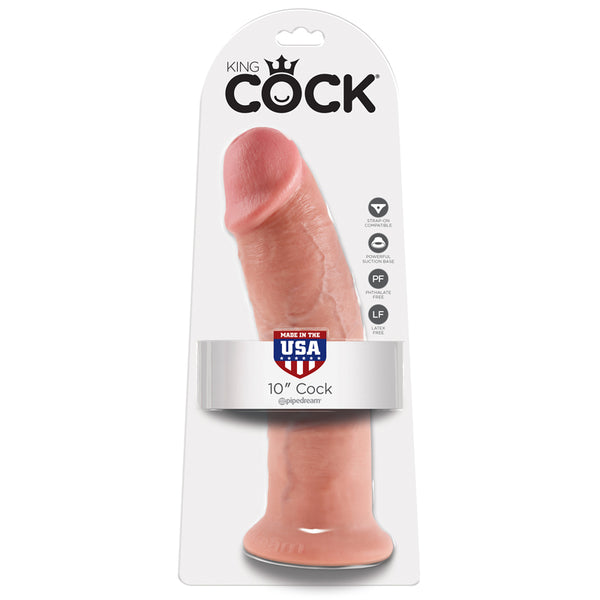 King Cock - 10 inch Realistic Dildo