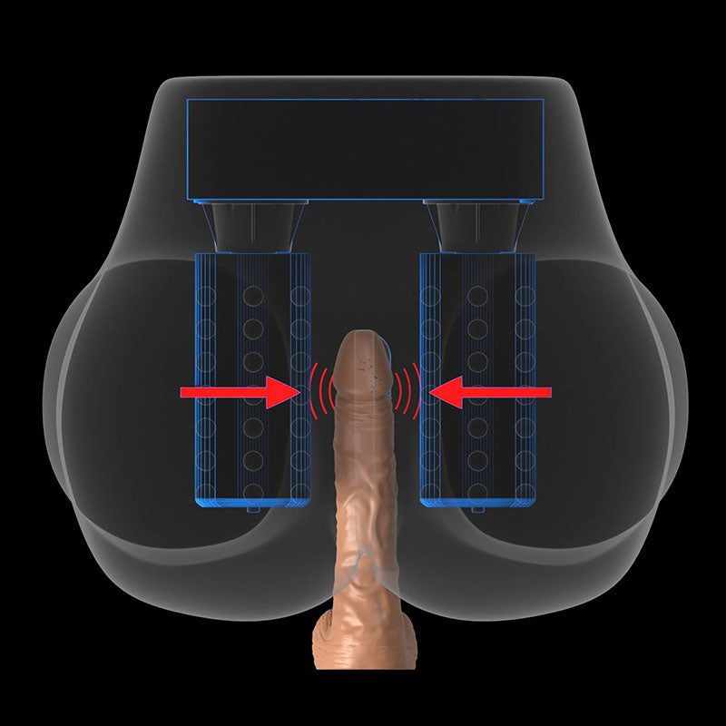 PDX Elite Milk Me Silly Light - Vibrating Bubble Butt