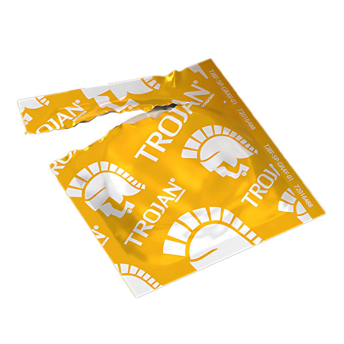 Trojan - Ultra Ribbed Ecstacy Condoms 3Pk