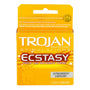 Trojan - Ultra Ribbed Ecstacy Condoms 3Pk