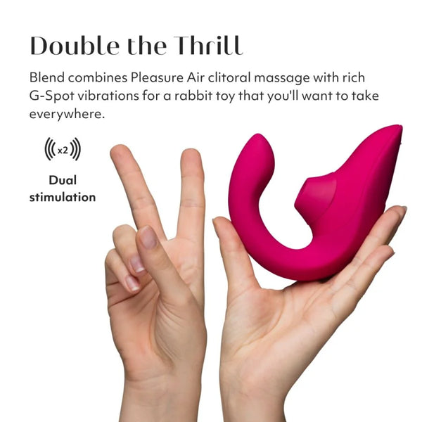 Womanizer Blend - Dual Stimulator (Vibrant Pink)