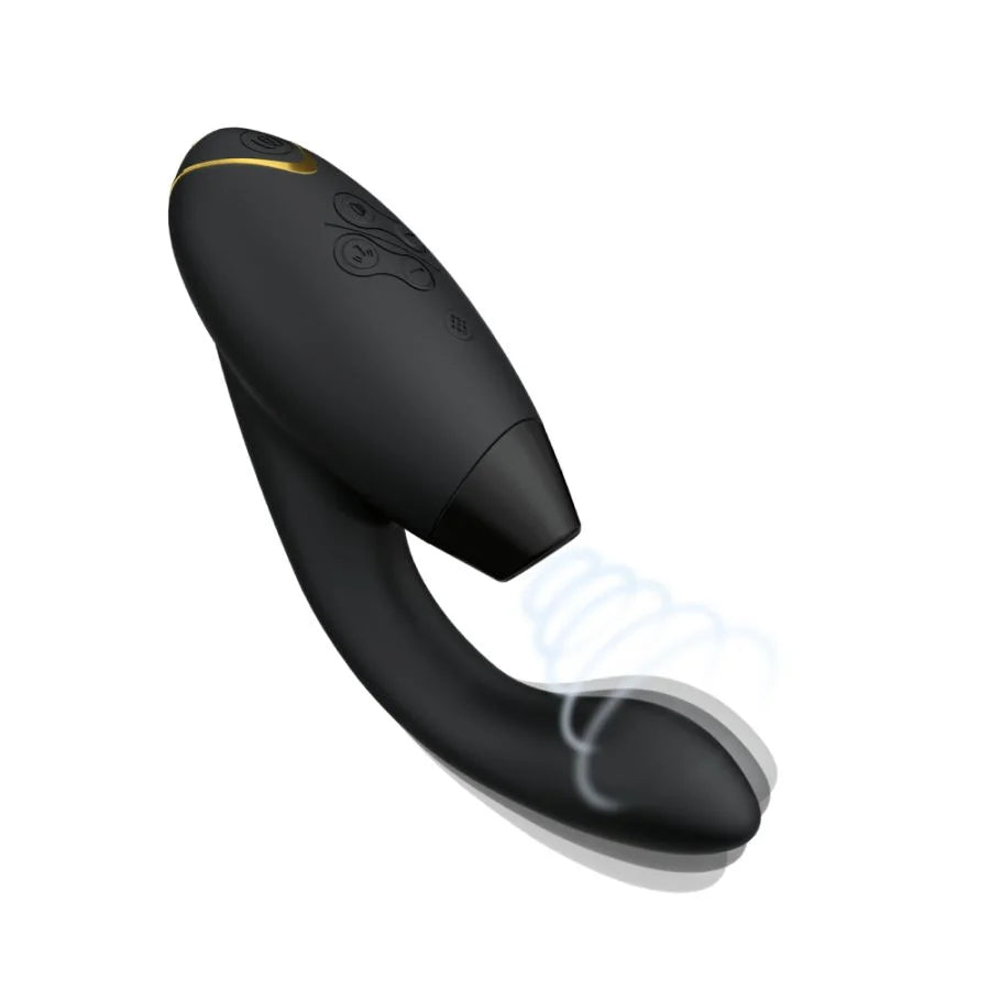 Womanizer Duo 2 - Clitoral & G-Spot Stimulator (Black)