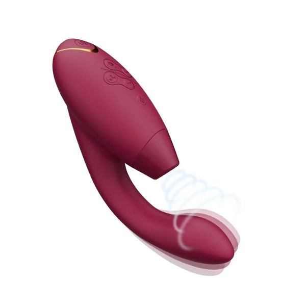 Womanizer Duo 2 - Clitoral & G-Spot Stimulator (Bordeaux)