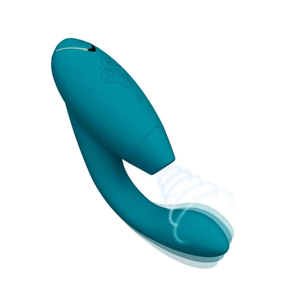 Womanizer Duo 2 - Clitoral & G-Spot Stimulator (Petrol)