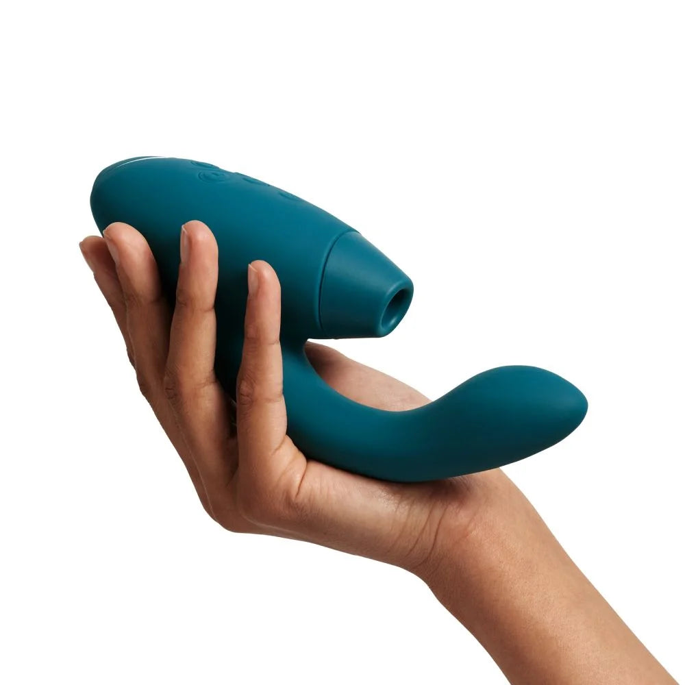 Womanizer Duo 2 - Clitoral & G-Spot Stimulator (Petrol)