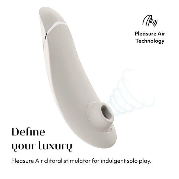 Womanizer Premium 2 - Pleasure Air Vibe (Warm Grey)